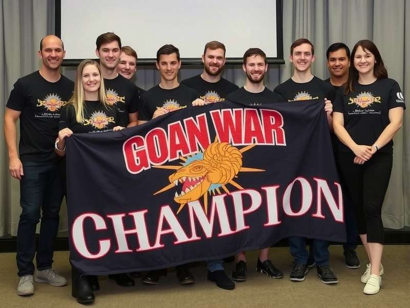 Goan War Champion development team